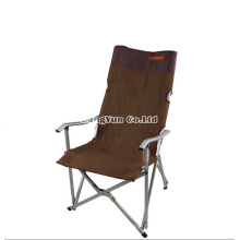 Outdoor High-Grade Aluminum Portable Single Lunch Camping Chairs, Backrest Beach Chair Folding Chairs